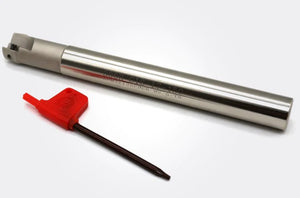 1/2" 90 Deg Shoulder Indexable End Mill