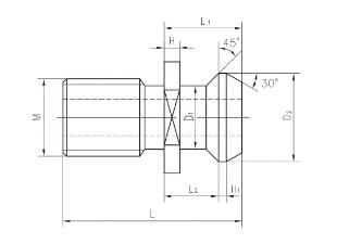 CAT40 Retention knob